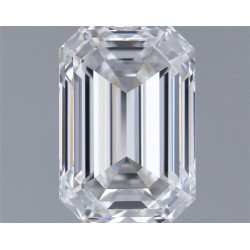 Diament szlif szmaragdowy, 0.55ct, VS1, F, GIA 5516547142