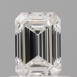 Diament szlif szmaragdowy, 0.53ct, VVS1, F, GIA 6531644129