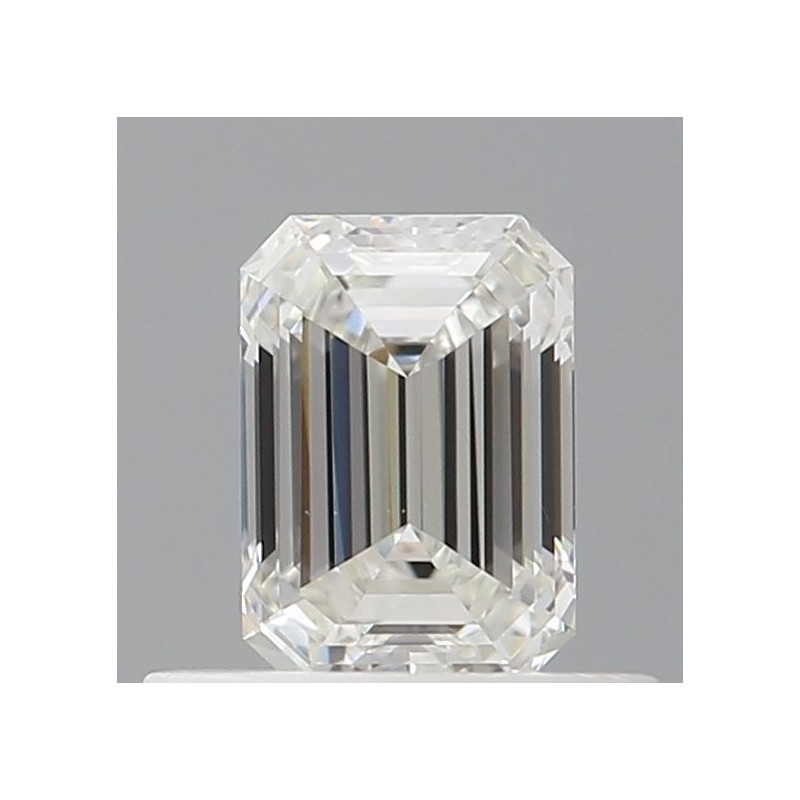 Diament szlif szmaragdowy, 0.5ct, VS1, H, GIA 6532468445