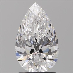 Diament szlif gruszkowy, 1.5ct, SI1, D, GIA 2536261297