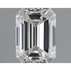 Diament szlif szmaragdowy, 0.41ct, VVS1, F, GIA 6512759372