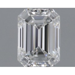 Diament szlif szmaragdowy, 0.5ct, VVS1, F, GIA 7513355969