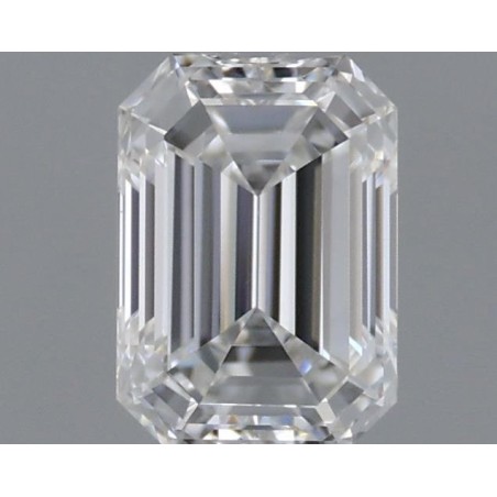 Diament szlif szmaragdowy, 0.5ct, VVS1, F, GIA 7513355969
