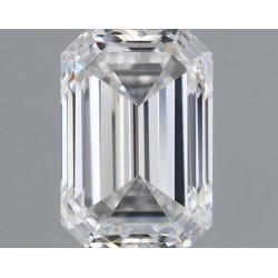 Diament szlif szmaragdowy, 0.5ct, VVS2, F, GIA 2516593243