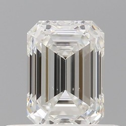 Diament szlif szmaragdowy, 0.51ct, SI1, F, GIA 1539525468