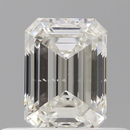 Diament szlif szmaragdowy, 0.5ct, SI2, H, GIA 2536470607