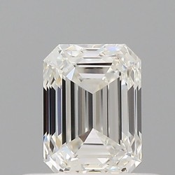 Diament szlif szmaragdowy, 0.5ct, VVS2, H, GIA 1533644183