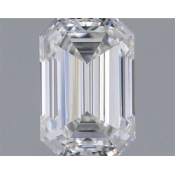 Diament szlif szmaragdowy, 0.52ct, VS2, F, GIA 6521544845