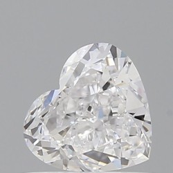 Diament serce, 0.7ct, VS2, D, GIA 6492616391