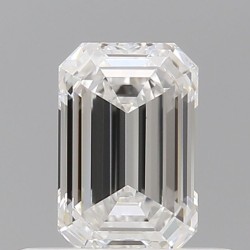 Diament szlif szmaragdowy, 0.5ct, VS1, E, GIA 1538468319