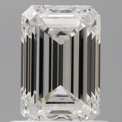 Diament szlif szmaragdowy, 1ct, VVS1, E, GIA 7508845974
