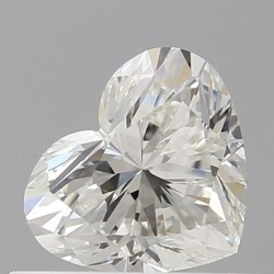 Diament serce, 0.53ct, VVS1, I, GIA 6522182413