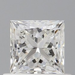 Diament szlif princess, 0.7ct, VVS1, H, GIA 7533250816