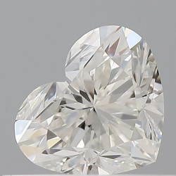 Diament serce, 0.52ct, VS1, H, GIA 2527301936
