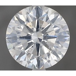 Diament szlif okrągły, 1.25ct, SI2, G, IGI 665427980