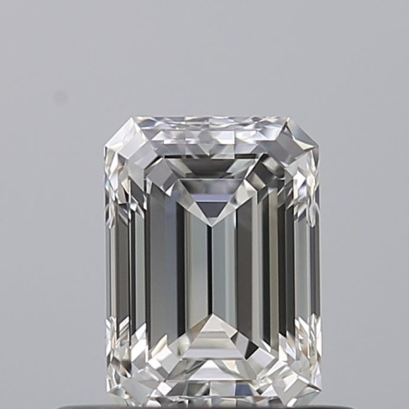 Diament szlif szmaragdowy, 0.5ct, VVS1, F, GIA 5533733457
