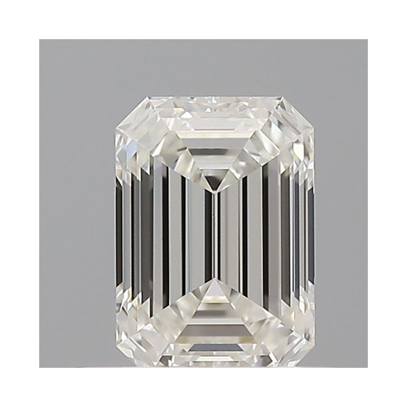 Diament szlif szmaragdowy, 0.5ct, VVS1, H, GIA 6531126246