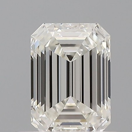 Diament szlif szmaragdowy, 0.5ct, VVS1, H, GIA 6531126246