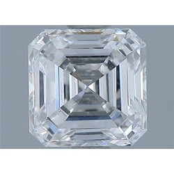 Diament szlif szmaragdowy kwadratowy, 0.96ct, VS2, F, GIA 6472900811