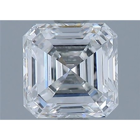 Diament szlif szmaragdowy kwadratowy, 0.96ct, VS2, F, GIA 6472900811