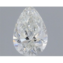 Diament szlif gruszkowy, 0.5ct, VVS2, H, GIA 6531494504