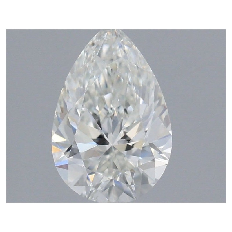 Diament szlif gruszkowy, 0.5ct, VVS2, H, GIA 6531494504