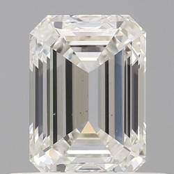 Diament szlif szmaragdowy, 0.61ct, VS2, H, GIA 3535502965
