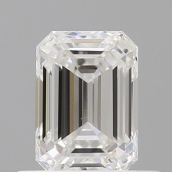 Diament szlif szmaragdowy, 0.51ct, VS2, F, GIA 6521990710