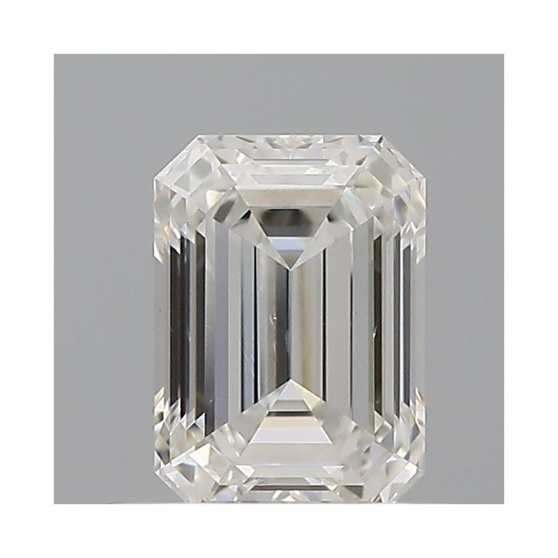 Diament szlif szmaragdowy, 0.51ct, VS2, G, GIA 7531114564