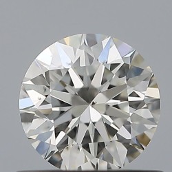 Diament szlif okrągły, 0.53ct, SI1, H, GIA 7538190312