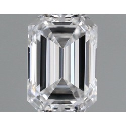 Diament szlif szmaragdowy, 0.43ct, VVS1, D, GIA 2516891591