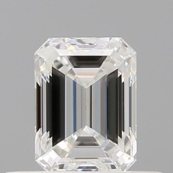 Diament szlif szmaragdowy, 0.5ct, VS1, F, GIA 1523019665