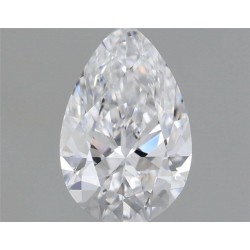 Diament szlif gruszkowy, 0.45ct, VS1, D, GIA 7536371083