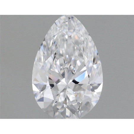 Diament szlif gruszkowy, 0.45ct, VS1, D, GIA 7536371083