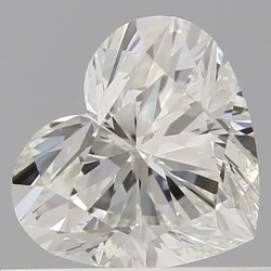 Diament serce, 0.59ct, VVS1, H, GIA 2516256087