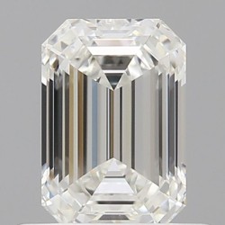 Diament szlif szmaragdowy, 0.58ct, VVS1, H, GIA 7532114768