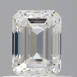 Diament szlif szmaragdowy, 0.7ct, VVS1, G, GIA 2514800189