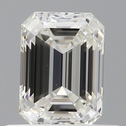 Diament szlif szmaragdowy, 0.71ct, VVS1, H, GIA 7538114601