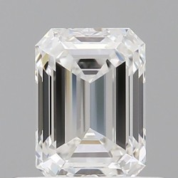 Diament szlif szmaragdowy, 0.53ct, VVS2, F, GIA 6531113546
