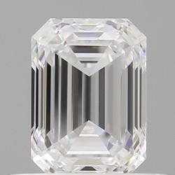 Diament szlif szmaragdowy, 0.7ct, VVS1, D, GIA 2526192589