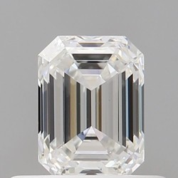 Diament szlif szmaragdowy, 0.5ct, VS1, F, GIA 2536468482