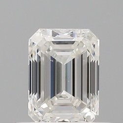 Diament szlif szmaragdowy, 0.5ct, VS1, G, GIA 7536593343