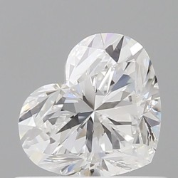 Diament serce, 0.52ct, VS1, E, GIA 1537256653