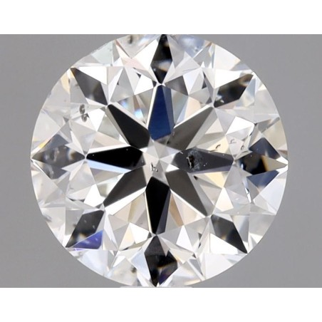 Diament szlif okrągły, 1.01ct, SI2, H, GIA 2537669032