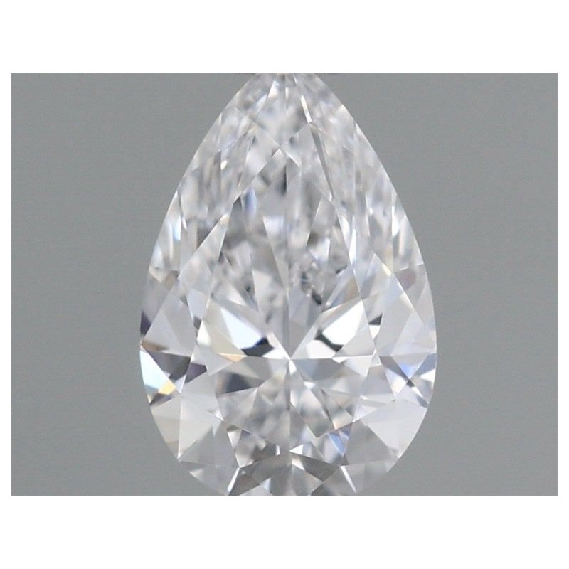 Diament szlif gruszkowy, 0.38ct, VVS2, D, GIA 7523139340