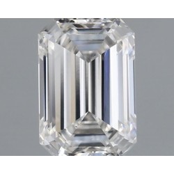 Diament szlif szmaragdowy, 0.41ct, SI1, H, GIA 2514593175
