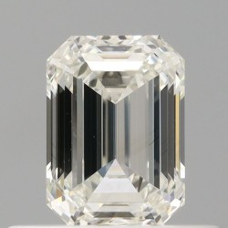 Diament szlif szmaragdowy, 0.51ct, VVS2, I, GIA 7538525148