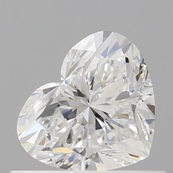 Diament serce, 0.59ct, VVS2, E, GIA 6512101482