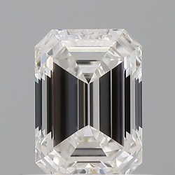 Diament szlif szmaragdowy, 0.53ct, VVS1, F, GIA 2527977496