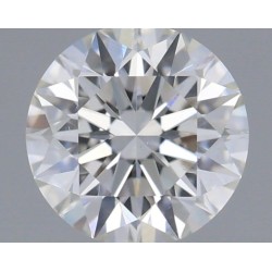 Diament szlif okrągły, 0.42ct, SI1, I, GIA 7522322349